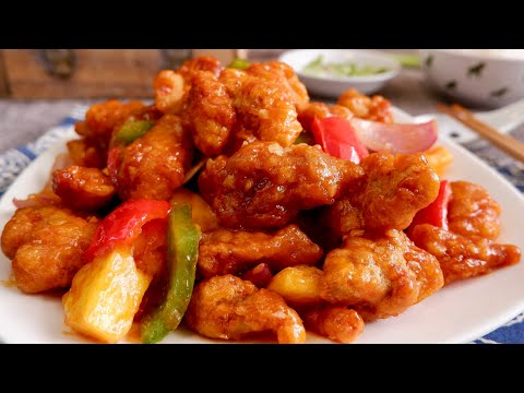 Secret to Crispy Sweet & Sour Chicken Revealed! 糖醋鸡 / 咕噜肉 Chinese Crunchy Chicken / Pork Recipe