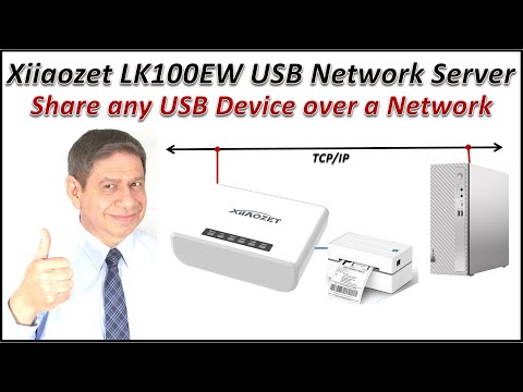 Xiiaozet LK100EW USB Network Server Review