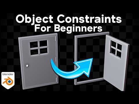 Object Constraints for Beginners (Blender Tutorial)