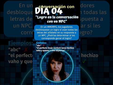 Desafío de programación 04: Detectar si una cadena es un pangrama