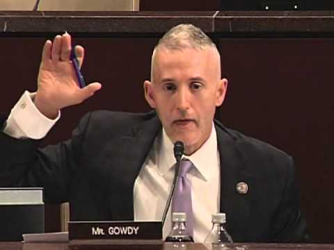 Gowdy Questioning during Benghazi Select Committee Hearing 2