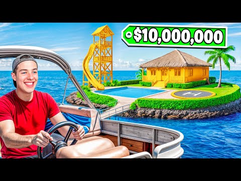 We Spent 24 Hours on a $10,000,000 Island
