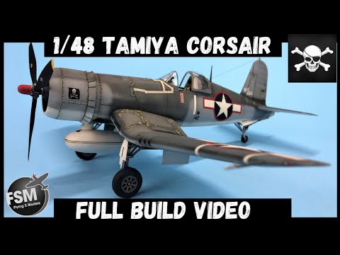 1/48 Tamiya F4U-1 Corsair Full Build