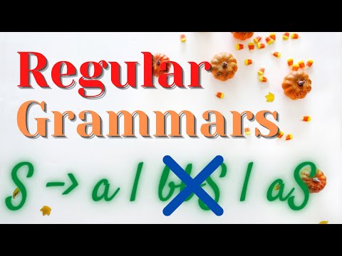 What is a Regular Grammar? NFA to Regular Grammar conversion also!