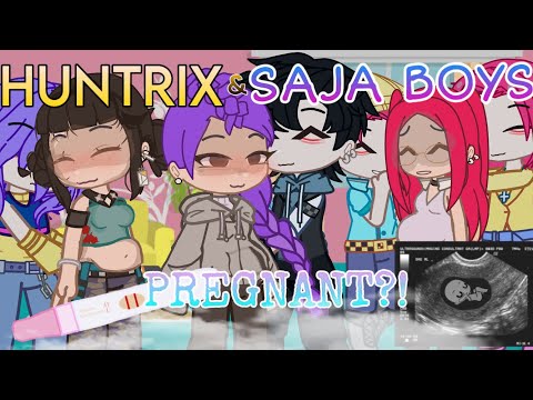 HUNTRIX HAS A BABY?! | kpop demon hunters | gacha life/club mini movie gcmm