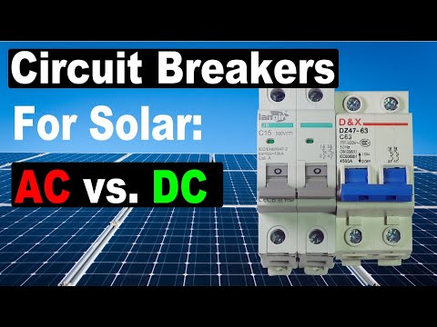 Understanding PV Solar Circuit Breakers - DC vs. AC - why they are different #solar #diy