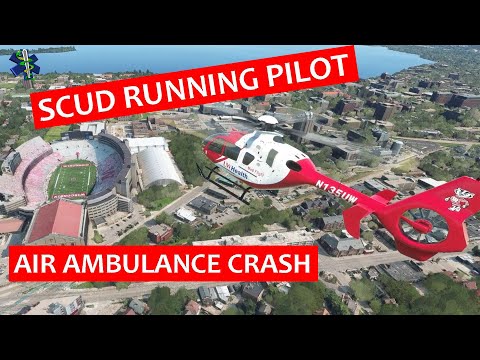 Scud Running Pilot Gets Himself, Physician, and Nurse Killed | The Story of Medflight N135UW (39)