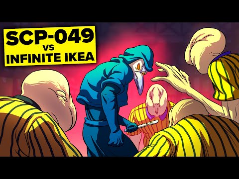 Can SCP-049 Cure the Pestilence in SCP-3008 Infinite Ikea?