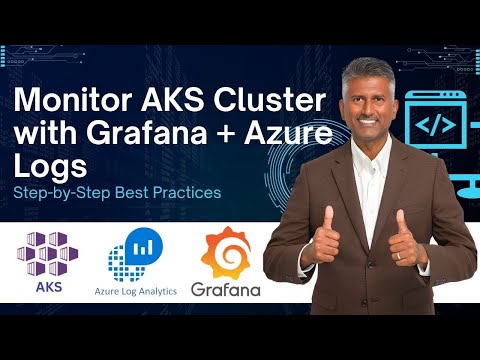 DevOps Best Practices | How to Monitor AKS Cluster using Azure Log Analytics Workspace and Grafana