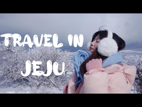 *Jeju vlog🇰🇷｜冬天的济州岛 汉拿山雪景 海边咖啡店 吃韩餐