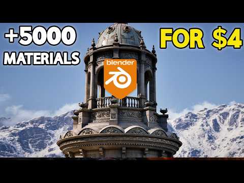 The Most Affordable Blender Material Library