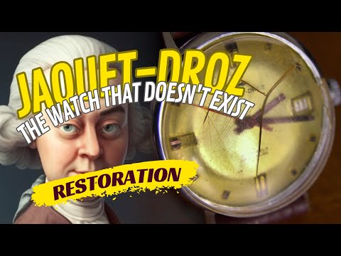 Jaquet Droz refuses to fix it. So I will! Restoration of a 1960s Jaquet Droz vintage watch