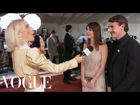 Daisy Edgar-Jones & Paul Mescal on Their First Met Gala | Met Gala 2022 With Emma Chamberlain