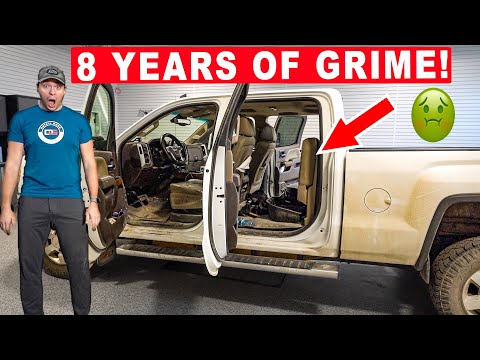 Cleaning The SKELETONS Out Of This Work Truck!