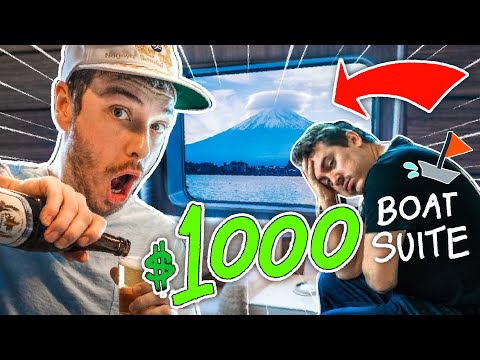Inside Japan’s FIRST Class Ferry | $1000 Royal Suite Ft. @AbroadinJapan