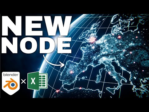 INSANE NEW Data Visualization Tool Using Blender 4.5!