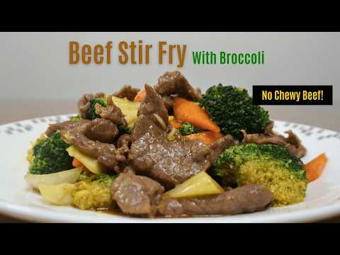 Why Chinese Beef Is Always So TENDER & JUICY | Beef With Broccoli (西兰花牛肉)