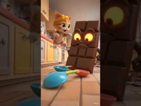 my Cat vs chocolate π€―βοΈ #cat #kitty #shorts #trendingshorts
