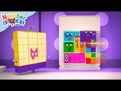 @Numberblocks - Learn Making Patterns and Shapes | Full episodes | Learn to Count