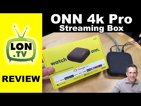 Walmart Onn 4k Pro Google TV Streaming Box Review