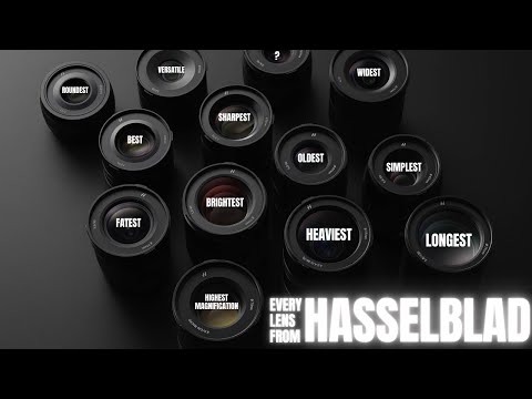$61,323 worth of Hasselblad XCD Lenses you can use natively on the X2D an 907X