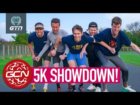 Who’s The Fastest GCN Presenter? | Cyclist 5k Run Challenge