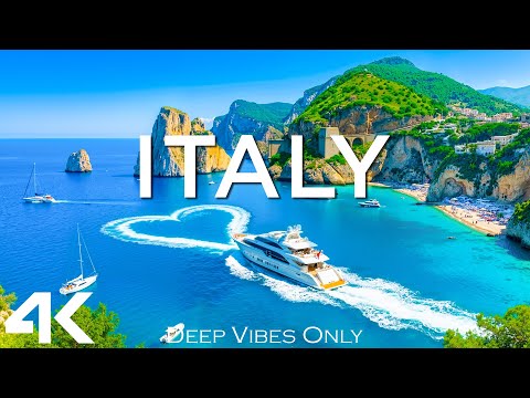 Italy 4K 🇮🇹 Explore Hidden Gems and Breathtaking Landscapes With Deep House Chill