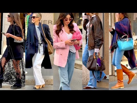 STYLE & THE CITY ❤️MILAN SPRING SUMMER 2025 FASHION TRENDS 🇮🇹ITALIAN STREET STYLE #vanityfair