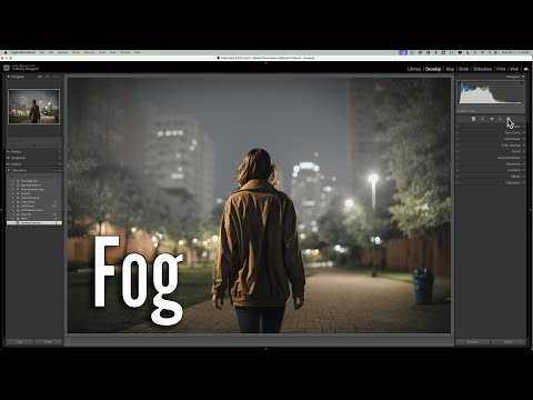 How to Add a FOG EFFECT in Lightroom