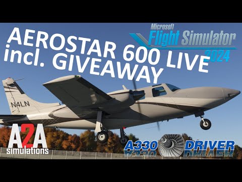 A2A Aerostar 600 FIRST FLIGHT - A new CONTENDER 4 the BEST MULTI ENGINE PISTON | Real Airline Pilot