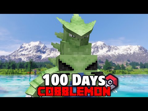 I Spent 100 DAYS in Minecraft Cobblemon.. Here's What Happened!
