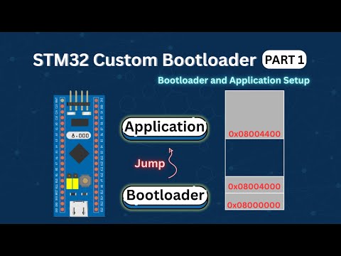 STM32 Custom Bootloader (Part 1): Flash Layout and Application Jump