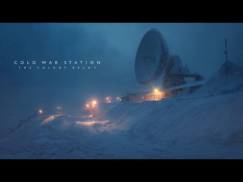 The Volkov Relay - Desolate Cold War Arctic Station | Winter Sci-Fi Ambient | 4K