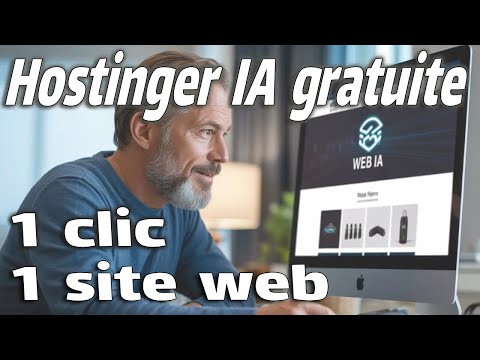 Create your website in 1 click with Hostinger's free AI