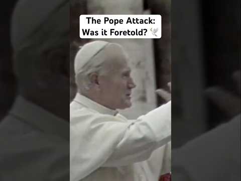 The Pope Attack: Was it Foretold and Ignored? ❓🕊️ #pope #vatican #attack