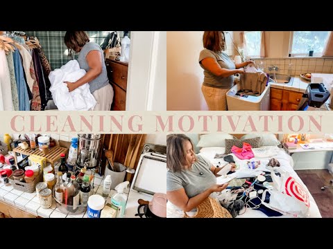 CLEAN, DECLUTTER & ORGANIZE WITH ME! NEW YEAR CLEANING MOTIVATION🏡