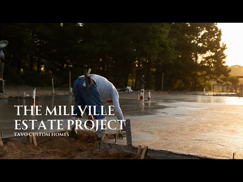 Episode 1: Laying the Foundation for Millville Estate | Tavo Custom Homes Series