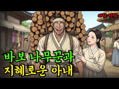 바보 나무꾼과 지혜로운 아내의 혜안 |야담|만담|전설|옛날이야기|사연