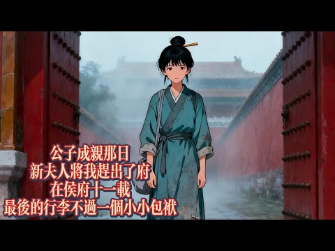 公子成親那日，新夫人將我趕出了府，在侯府十一載，最後的行李不過一個小小包袱｜恐怖動漫｜懸疑動漫｜虐心動漫