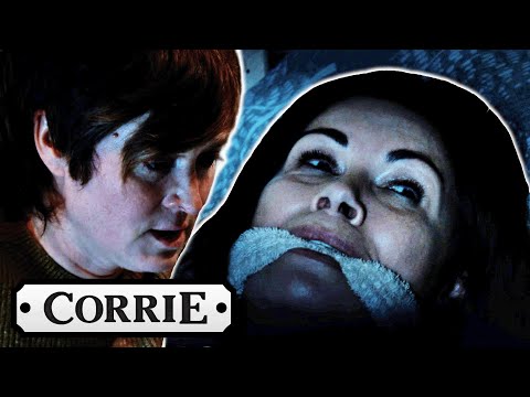Becky Holds Carla HOSTAGE | Coronation Street