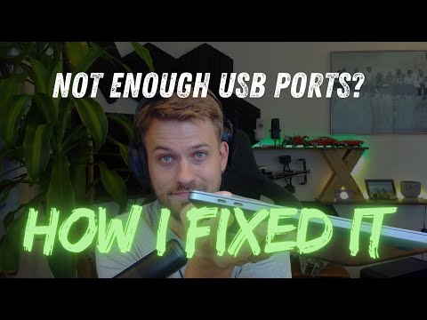 How I solved my USB Port Shortage Problem on my laptop | Stream Deck USB Hub | Desk Gadget