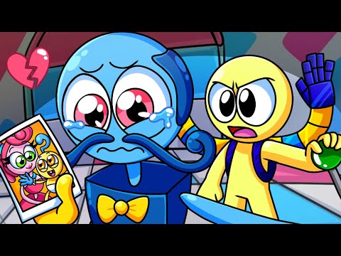 DADDY LONG LEGS SO SAD WITH PLAYER - Poppy Playtime Animation