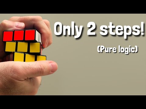 I never understood how to solve a Rubik's cube intuitively...until now! (No memorisation)