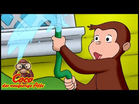 Coco der Neugierige Affe Affe 🐵Wasser Marsch! 🐵Ganze Folgen Staffel 5 🐵Cartoons für Kinder