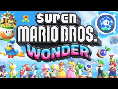 Super Mario Bros. Wonder - Full Game Walkthrough | 100% No Damage Gameplay
