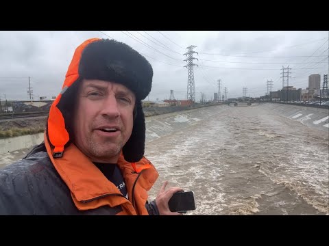BIG-TIME ATMOSPHERIC RIVER event clobbers Southern California with 1 in 1000 year rains!