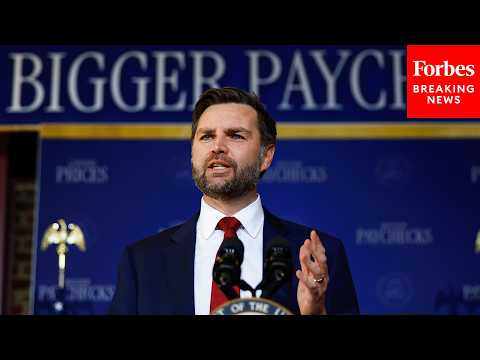 JUST IN: VP JD Vance Delivers Remarks In Rocky Mount, North Carolina, Amid Iran War