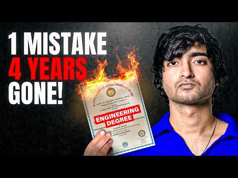 5 BLUNDERS that can DESTROY your College life!