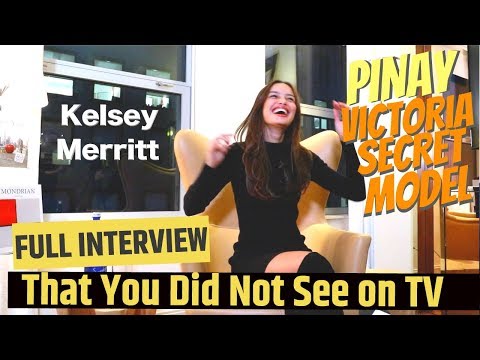 How Filipina Model Kelsey Merritt became a Victoria Secret Fashion Model