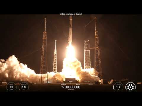 SpaceX Starlink 358 launch and Falcon 9 first stage landing, 22 February 2026